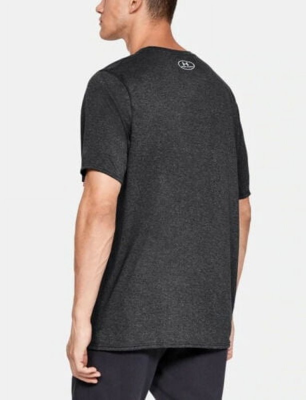UNDER ARMOUR MEN'S LOCKER 2.0 SHIRT CARBON HEATHER SILVER LG