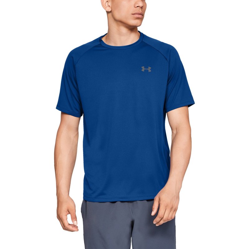 UNDER ARMOUR TECH 2.0 MEN'S SHORT SLEEVE CREW TRAINING SHIRT FOR OPTIMAL PERFORMANCE