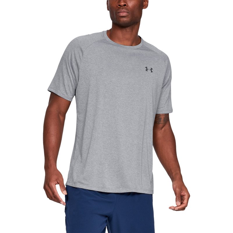 UNDER ARMOUR TECH 2.0 MEN'S SHORT SLEEVE CREW TRAINING SHIRT FOR OPTIMAL PERFORMANCE