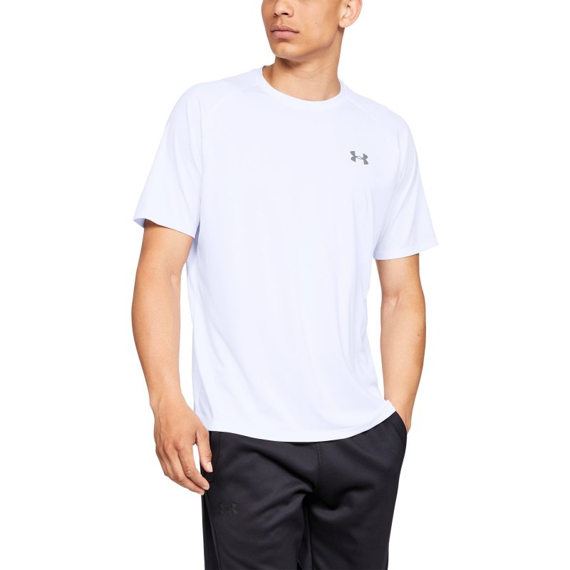 UNDER ARMOUR TECH 2.0 MEN'S SHORT SLEEVE CREW TRAINING SHIRT FOR OPTIMAL PERFORMANCE