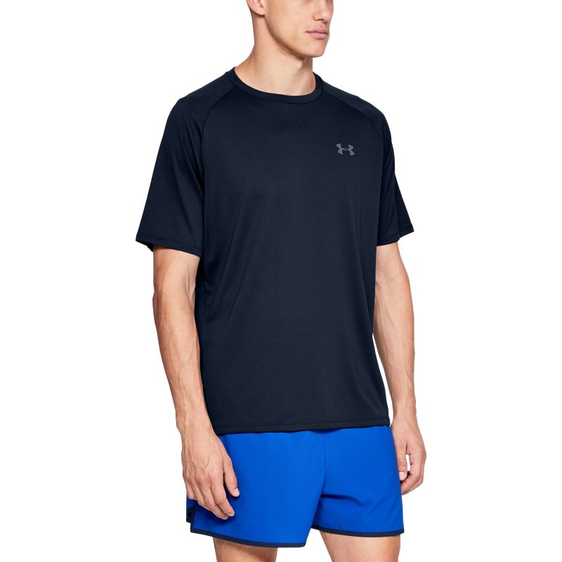 UNDER ARMOUR TECH 2.0 MEN'S SHORT SLEEVE CREW TRAINING SHIRT FOR OPTIMAL PERFORMANCE
