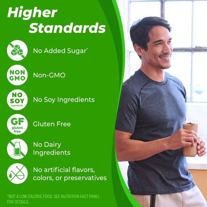ORGAIN ORGANIC VEGAN HIGH PROTEIN POWDER PLANT BASED SHAKE CHOCOLATE 1.26LB