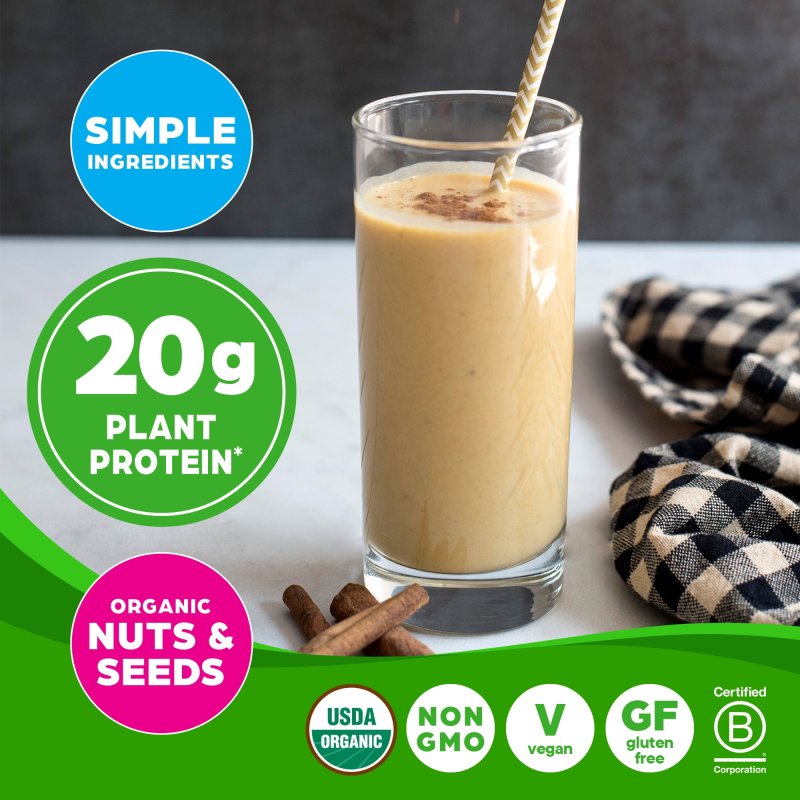 ORGAIN SIMPLE ORGANIC VEGAN 20G PROTEIN POWDER PLANT BASED NON-GMO VANILLA 1.25LB