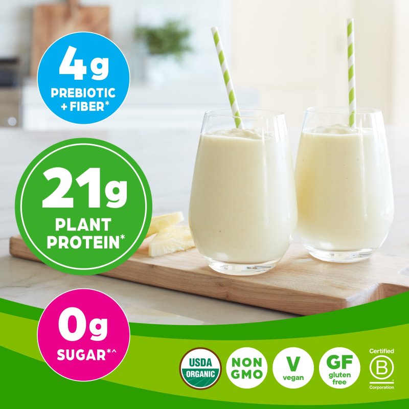 ORGAIN ORGANIC VEGAN 21G PROTEIN POWDER PLANT BASED NATURAL UNSWEETENED 1.59 LB