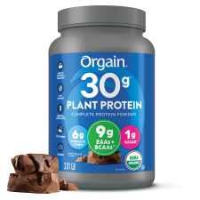 ORGAIN ORGANIC VEGAN 30G HIGH PROTEIN POWDER PLANT BASED SHAKE DRINK PREBIOTIC FIBER CHOCOLATE 2.01LB