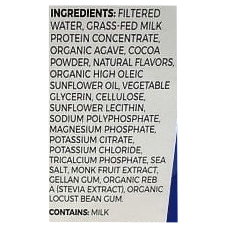 ORGAIN CHOCOLATE CLEAN PROTEIN SHAKE 198 FLUID OUNCES