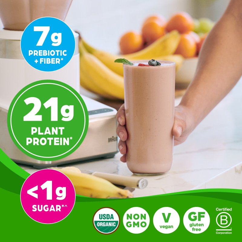 ORGAIN VEGAN 21G PROTEIN POWDER PLANT BASED CREAMY CHOCOLATE FUDGE 2.7LB