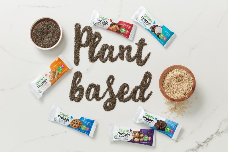 ORGAIN CHOCOLATE BROWNIE PLANT BASED PROTEIN SNACK BARS 16.9OZ 12CT
