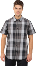 COLUMBIA MENS HYCO CREEK EXS SHIRT BLACK SM