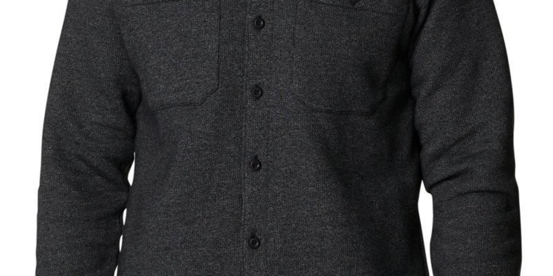 COLUMBIA MEN'S GREAT HART MOUNTAIN SHIRT JACKET IN BLACK COLOR