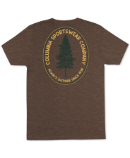 COLUMBIA MEN'S PINE GRAPHIC TEE MAJOR HEATHER SMALL USA ONLINE SHOPPING