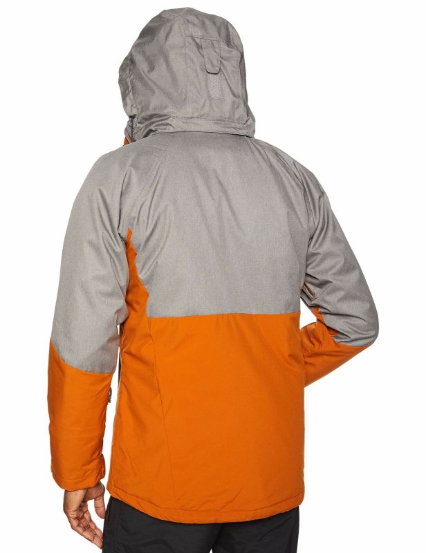 COLUMBIA MENS WILDSIDE JACKET BRIGHT COPPER BOULDER HEATHER SIZE XXL