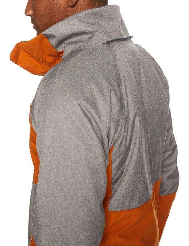 COLUMBIA MENS WILDSIDE JACKET BRIGHT COPPER BOULDER HEATHER SIZE XXL