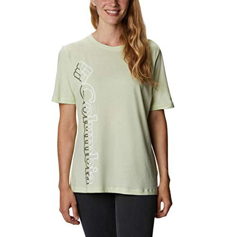COLUMBIA WOMEN'S GRAPHIC PRINT T-SHIRT RUST PLUS SIZE 3X
