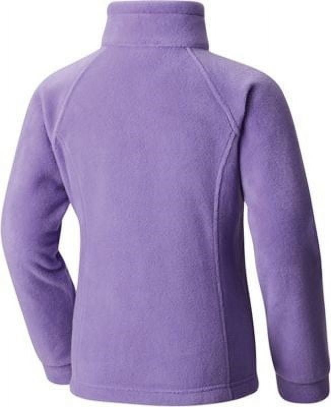 COLUMBIA YOUTH GIRLS BENTON SPRINGS II PRINTED FLEECE JACKET