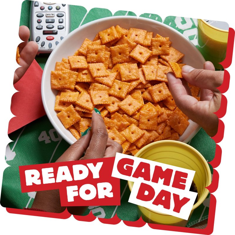CHEEZ-IT ORIGINAL CHEESE CRACKERS BAKED SNACK 12.4 OZ SIZE