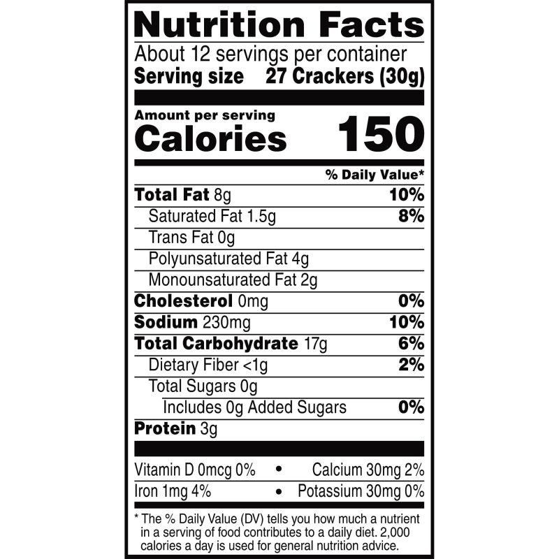 CHEEZ-IT ORIGINAL CHEESE CRACKERS BAKED SNACK 12.4 OZ SIZE