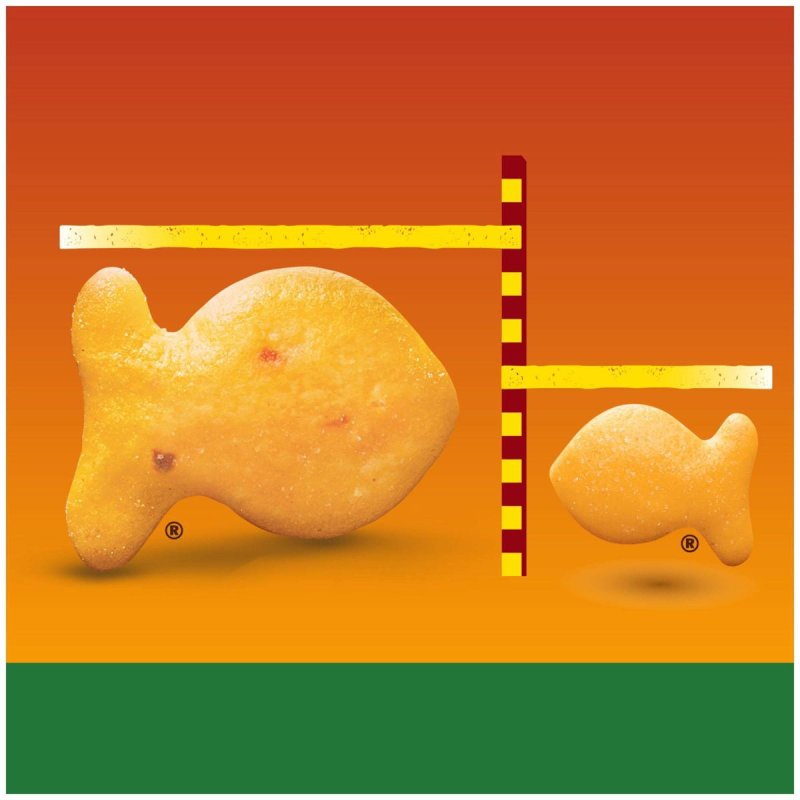 GOLDFISH MEGA BITES CHEDDAR JALAPENO CRACKERS 5.9OZ PACK