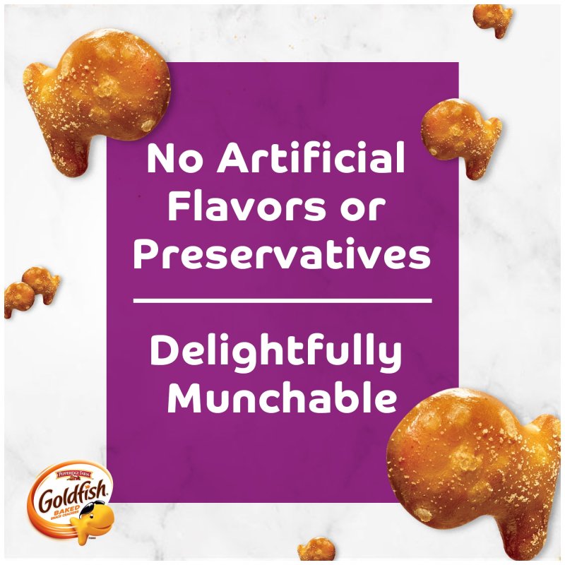 GOLDFISH PRETZEL SNACK CRACKERS 8 OZ BAG