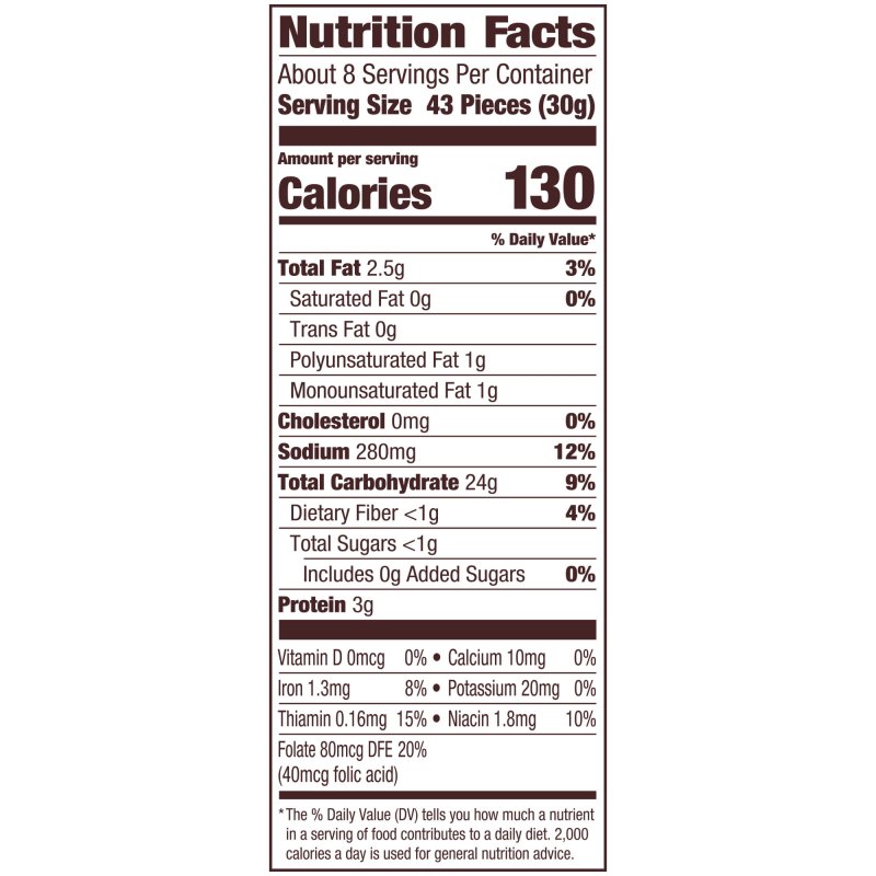 GOLDFISH PRETZEL SNACK CRACKERS 8 OZ BAG