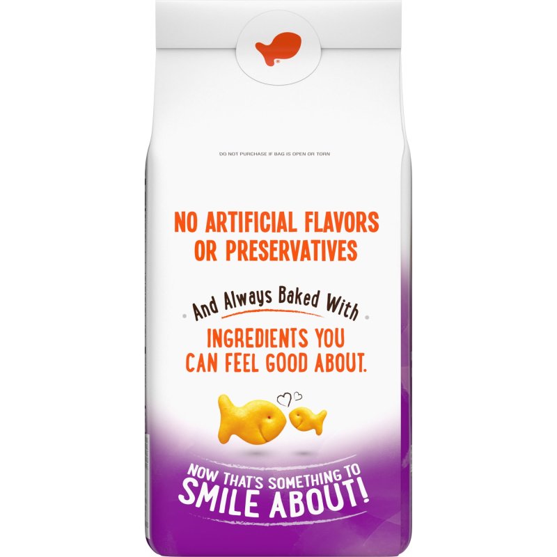 GOLDFISH PRETZEL SNACK CRACKERS 8 OZ BAG