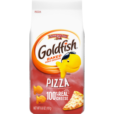 GOLDFISH PIZZA SNACK CRACKERS 6.6 OZ BAG