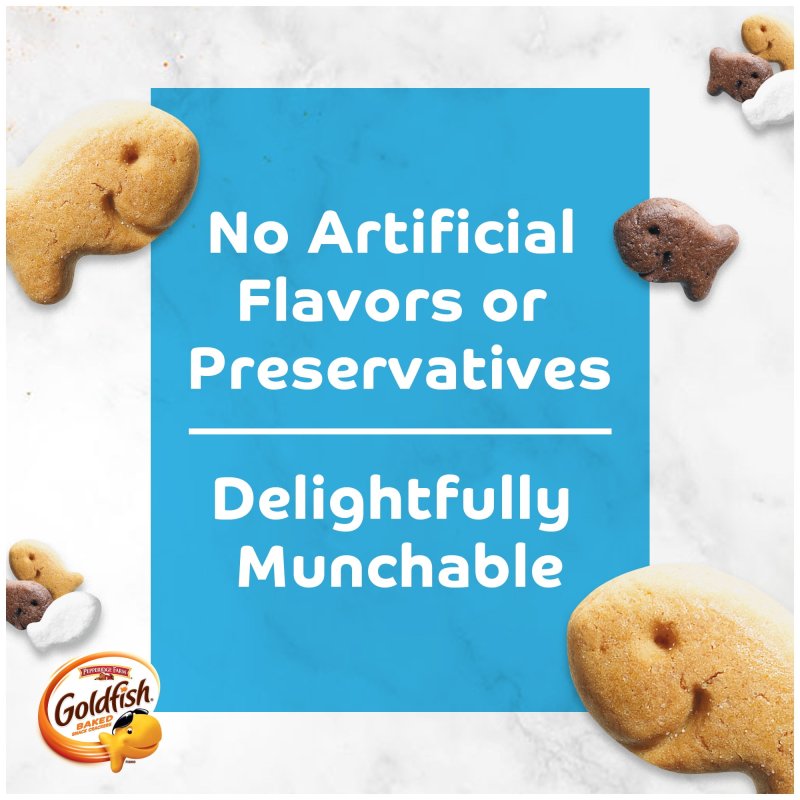 GOLDFISH GRAHAMS S'MORES SNACK CRACKERS 6.6 OZ BAG