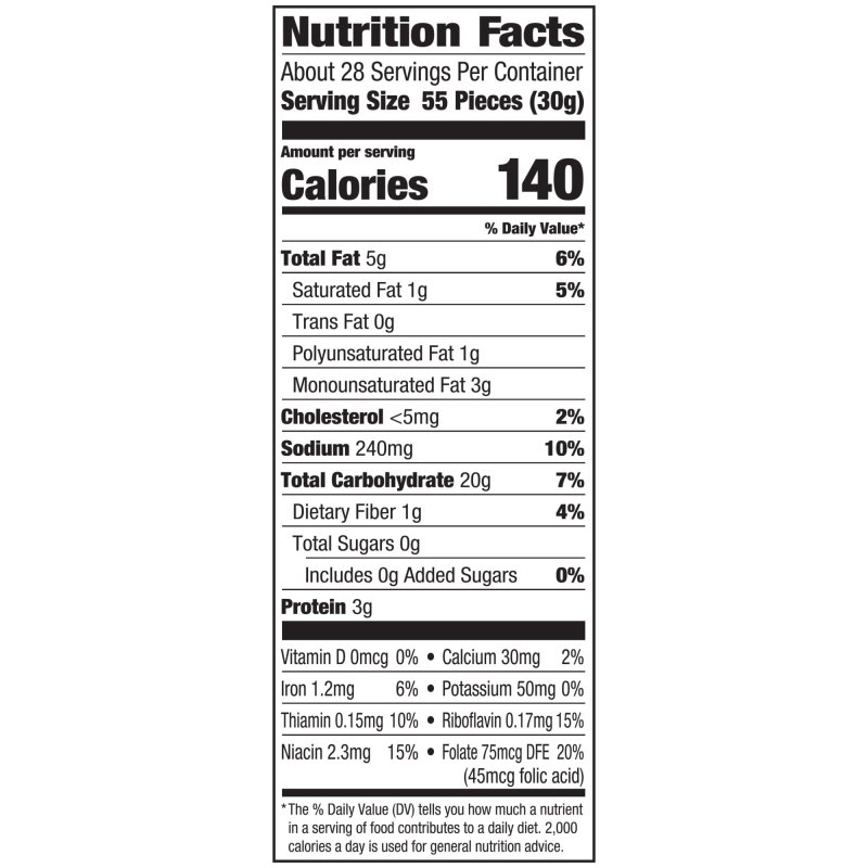 GOLDFISH CHEDDAR CHEESE BAKED SNACK CRACKERS 30 OZ CARTON