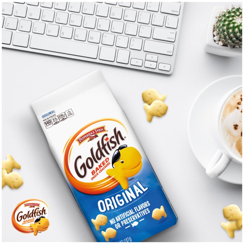 GOLDFISH ORIGINAL SNACK CRACKERS 6.6 OZ 1PACK