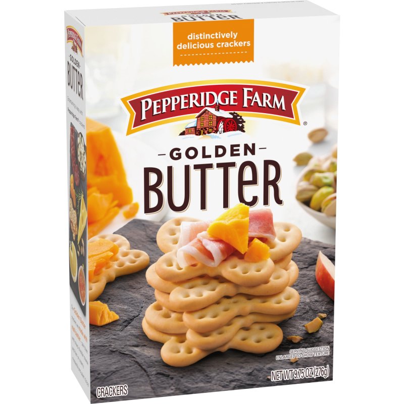 GOLDFISH PEPPERIDGE FARM GOLDEN BUTTER CRACKERS 9.75 OZ BOX