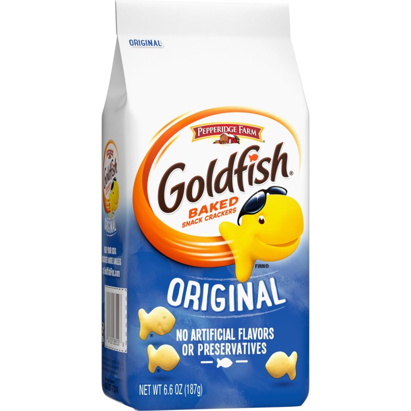 GOLDFISH ORIGINAL CRACKERS SNACK CRACKERS 6.6 OZ BAG