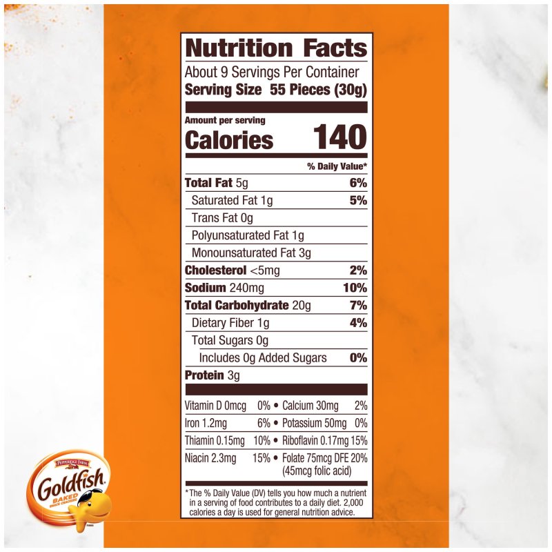 GOLDFISH FAMILY SIZE GOLDFISH CHEDDAR CRACKERS 10 OZ BAG