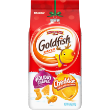 GOLDFISH PEPPERIDGE FARM GOLDFISH HOLIDAY SHAPES CHEDDAR CRACKERS - 1 PACK
