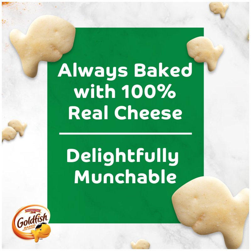 GOLDFISH PARMESAN SNACK CRACKERS