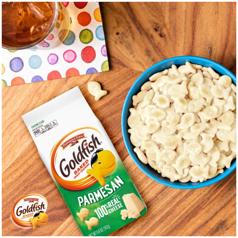 GOLDFISH PARMESAN SNACK CRACKERS