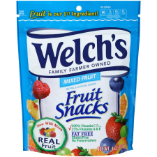WELCHS MIXED FRUIT SNACKS 8 OZ 9 COUNT