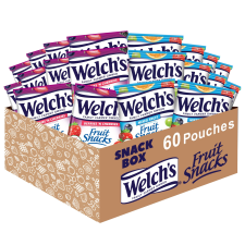 WELCHS FRUIT SNACKS MIXED YPF5 FRUIT BERRIES N CHERRIES BULK PACK 60