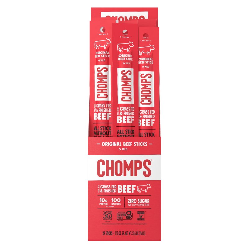 CHOMPS ORIGINAL BEEF PACK OF 24 - HIGH-QUALITY PRODUCT