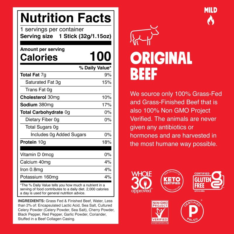 CHOMPS ORIGINAL BEEF PACK OF 24 - HIGH-QUALITY PRODUCT