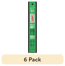 CHOMPS GRASS FED AND FINISHED JALAPENO BEEF MEAT SNACK 1.15OZ STICK 6 PACK