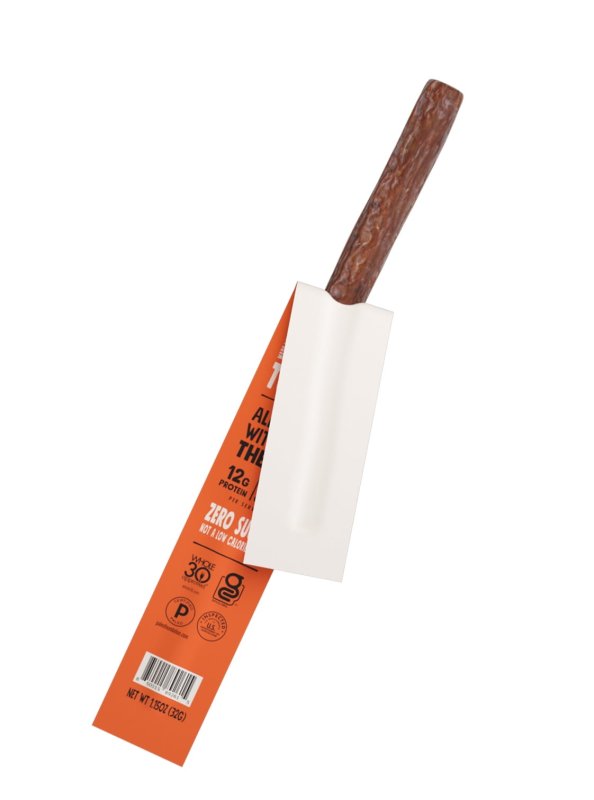 CHOMPS ANTIBIOTIC FREE PEPPERONI TURKEY STICK 1.15OZ - HEALTHY SNACK OPTION
