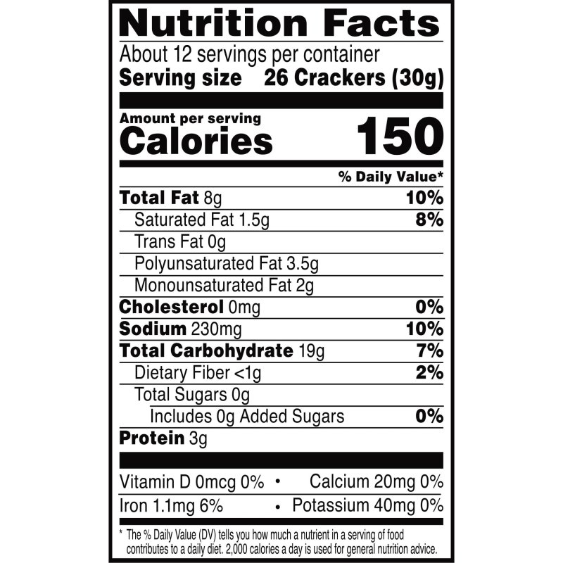 CHEEZ-IT BUFFALO WING CHEESE CRACKERS BAKED SNACK 12.4 OZ