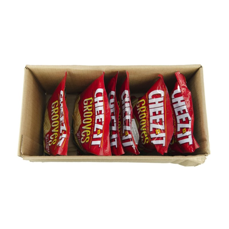 CHEEZ-IT GROOVES SHARP WHITE CHEDDAR CRISPY CRACKER