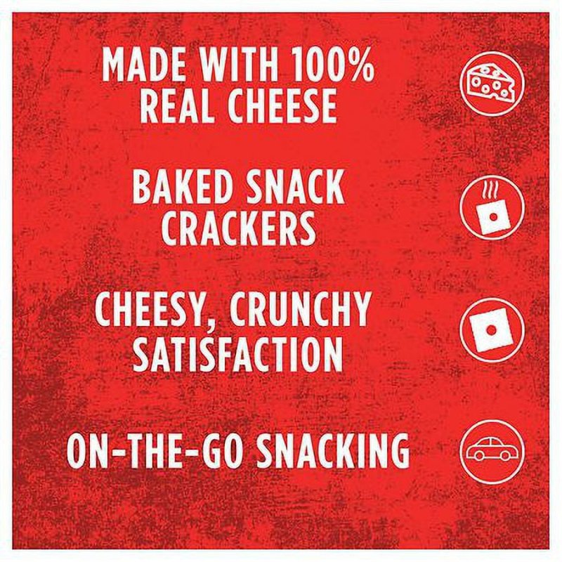 CHEEZ-IT EXTRA CHEESY CHEESE CRACKERS 7.0 OZ 2-PACK