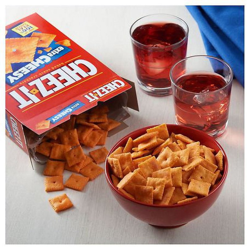 CHEEZ-IT EXTRA CHEESY CHEESE CRACKERS 7.0 OZ 2-PACK