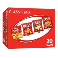 CHEEZ-IT CHEESE CRACKERS BAKED SNACK CRACKERS