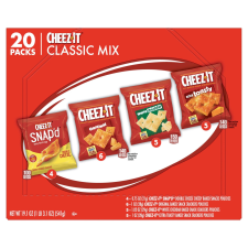 CHEEZ-IT CHEDDAR VARIETY 19.1 OZ - DELICIOUS CHEESE SNACK