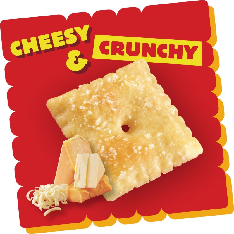 CHEEZ-IT ITALIAN FOUR CHEESE CRACKERS BAKED SNACK 12.4 OZ 3 PACK