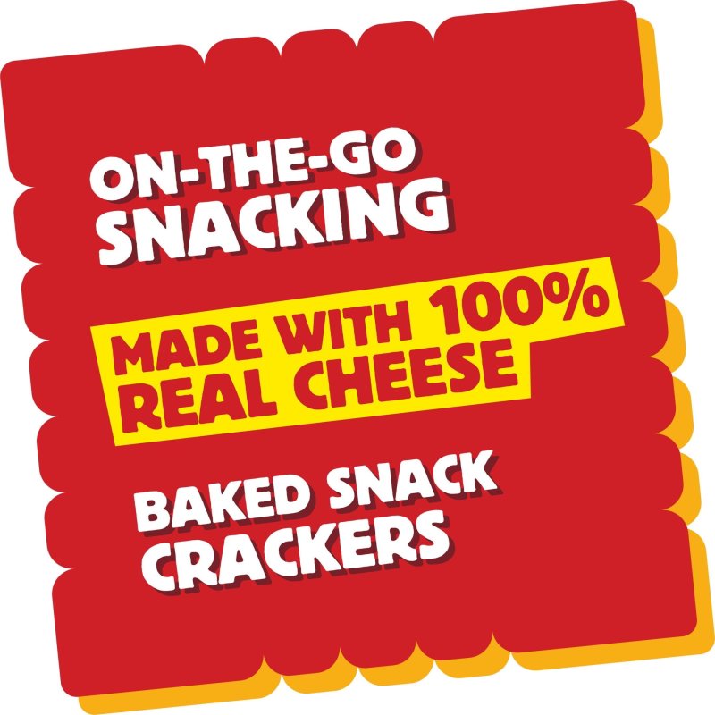 CHEEZ-IT ITALIAN FOUR CHEESE CRACKERS BAKED SNACK 12.4 OZ 3 PACK