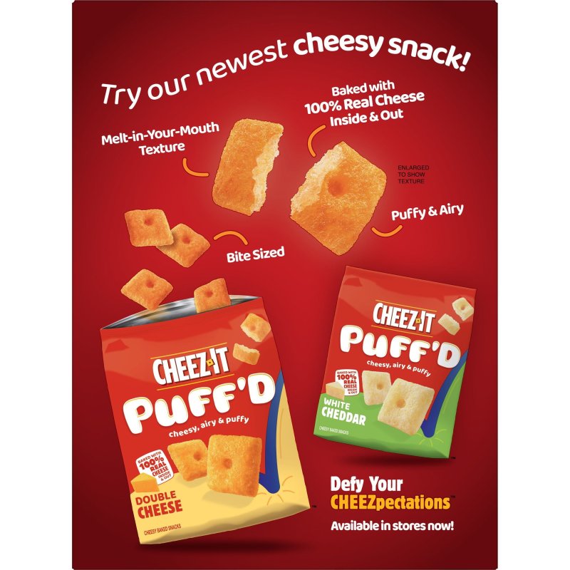 CHEEZ-IT ITALIAN FOUR CHEESE CRACKERS BAKED SNACK 12.4 OZ 3 PACK
